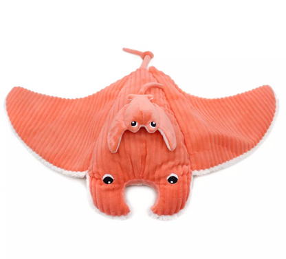 Doudou Raie - Corail