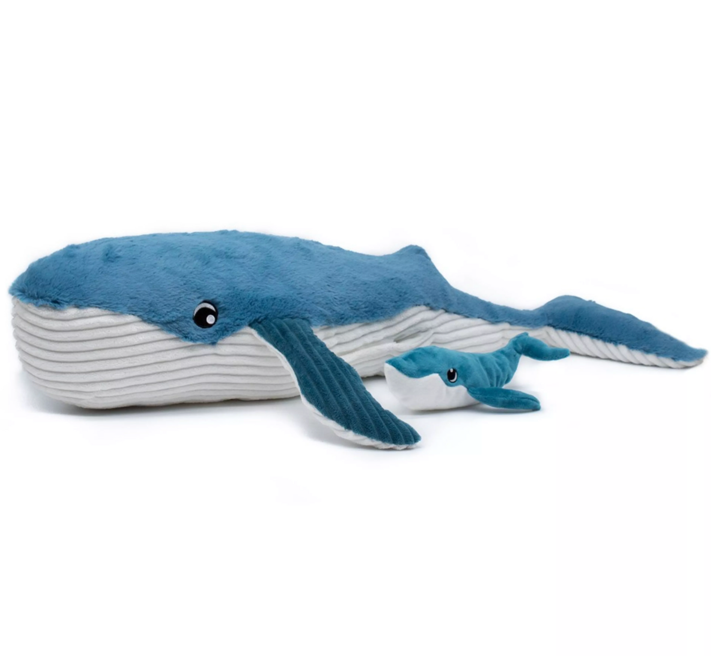 Doudou Baleine - Bleue