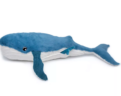 Doudou Baleine - Bleue