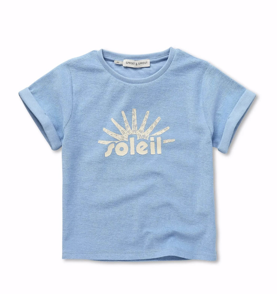 Tee-Shirt Soleil Bleu - divers tailles