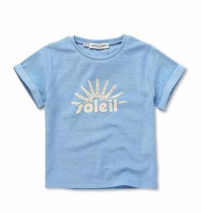 Tee-Shirt Soleil Bleu - divers tailles
