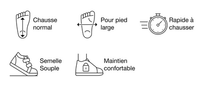 Chaussures semi-ouvertes Nubuck - divers pointures