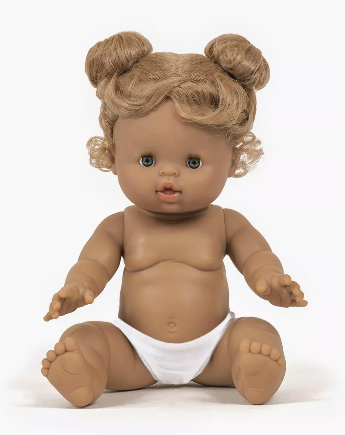 Poupée Louise "Gordis assis" 34 cm + culotte