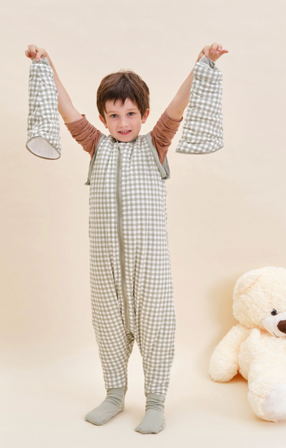 Gigoteuse à pieds avec manches et chaussettes antidérapantes - TOG 2.5