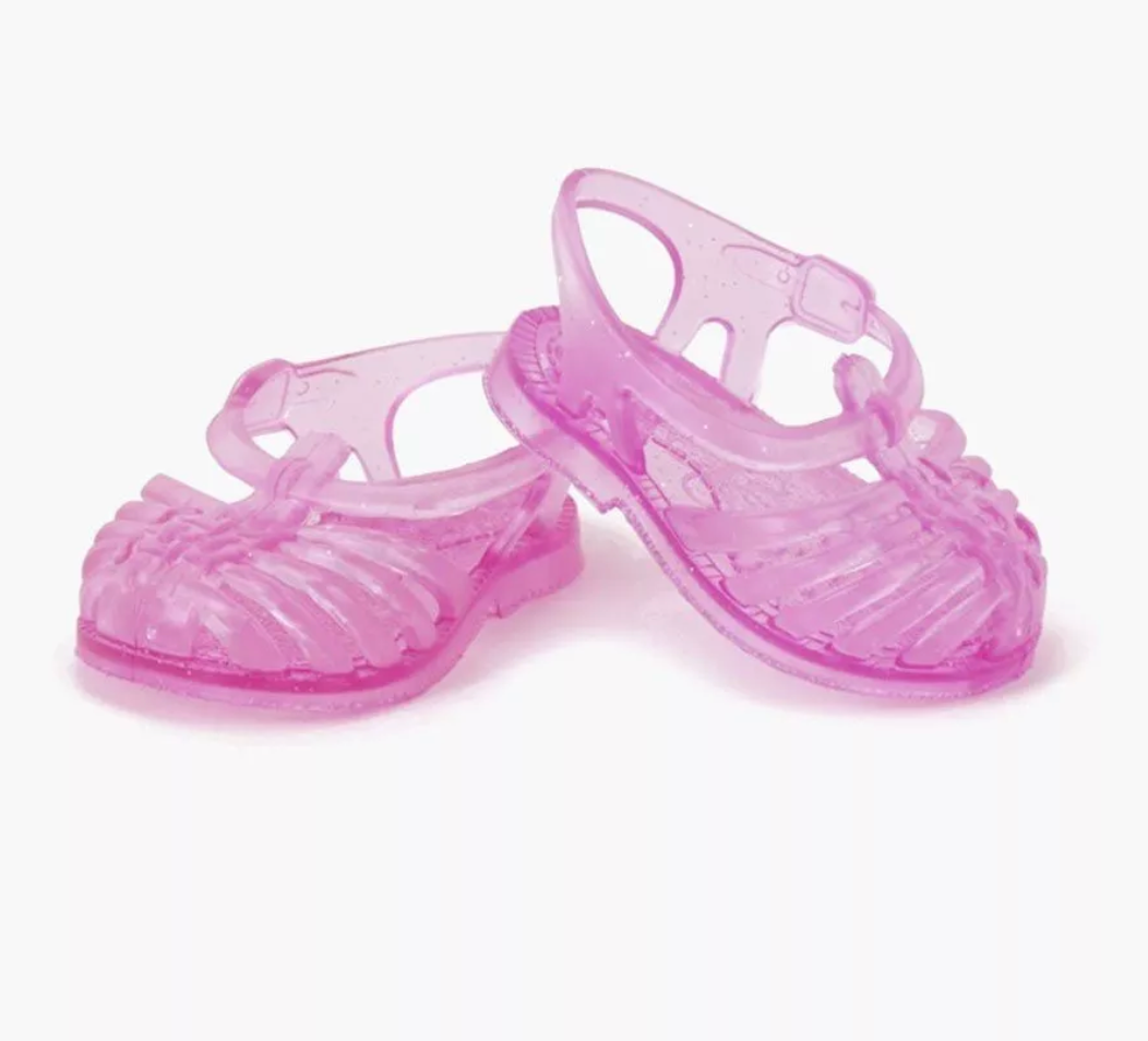 Sandales Rose pailleté- Poupée "Gordis" + Mini Pancha