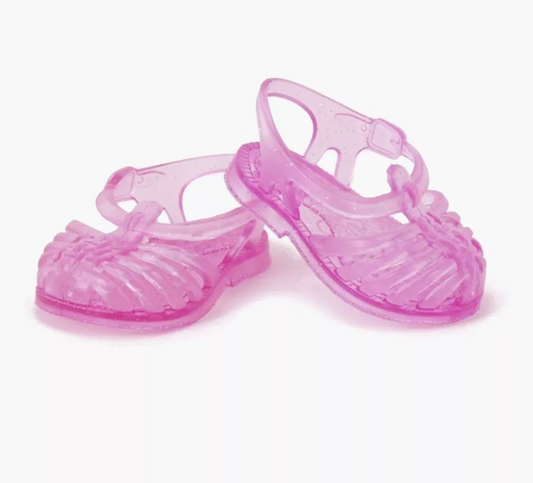 Sandales Rose pailleté- Poupée "Gordis" + Mini Pancha