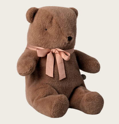Peluche ours Teddy bear, Medium - Marron clair
