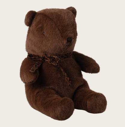 Peluche ours Teddy bear, Medium - Marron chocolat