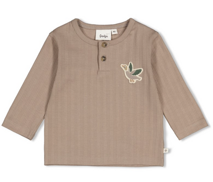 T-shirt bébé Taupe canard - divers tailles