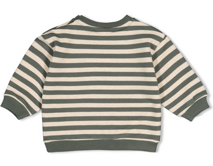 Sweat rayé bébé - divers tailles