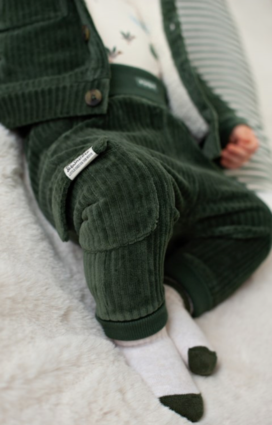 pantalon bébé vert - divers tailles