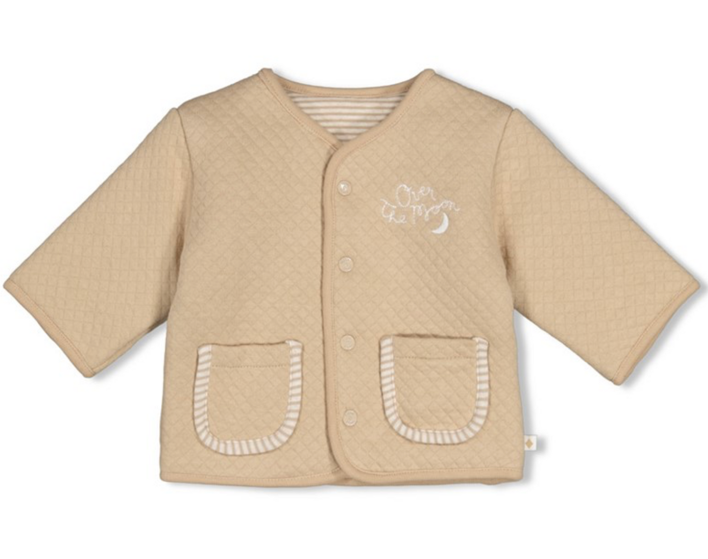 Veste réversible bébé Taupe - divers tailles