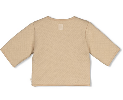 Veste réversible bébé Taupe - divers tailles