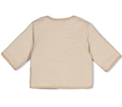 Veste réversible bébé Taupe - divers tailles