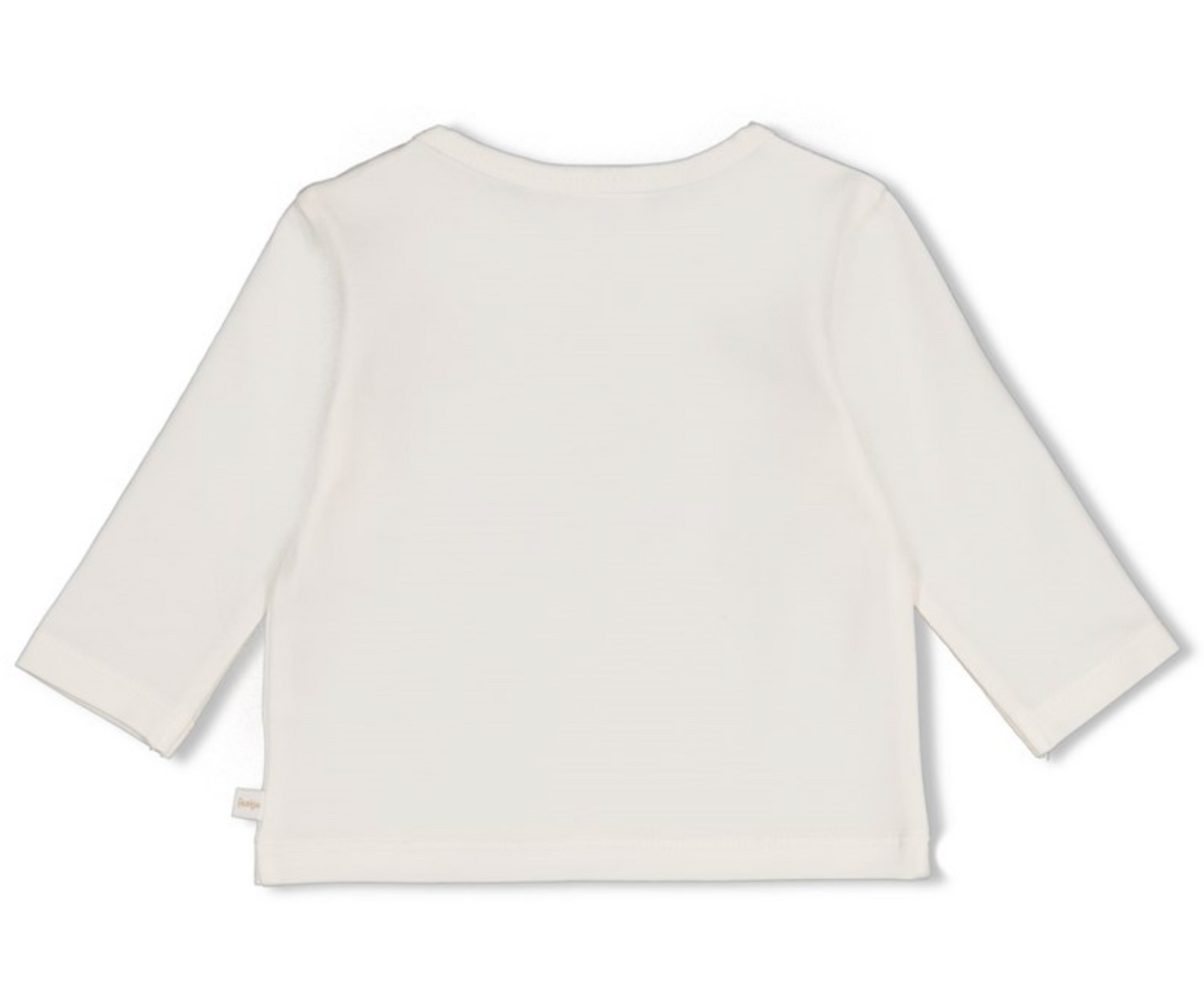 T-shirt blanc Lune bébé - divers tailles