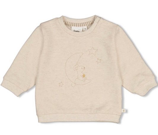 Sweat bébé Lune - divers tailles