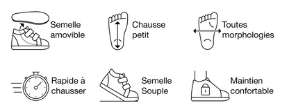 Chaussures NUBUCK - MARRON - divers pointures