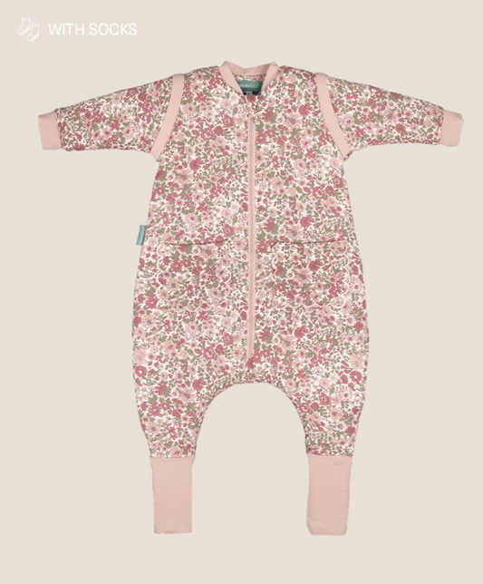 Gigoteuse à pieds avec manches et chaussettes antidérapantes - TOG 2.5