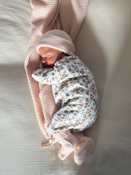 Pyjamas velours bébé - Sweet Poppy