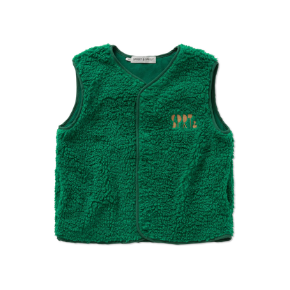 Gilet sans manches Teddy Vert - Divers tailles