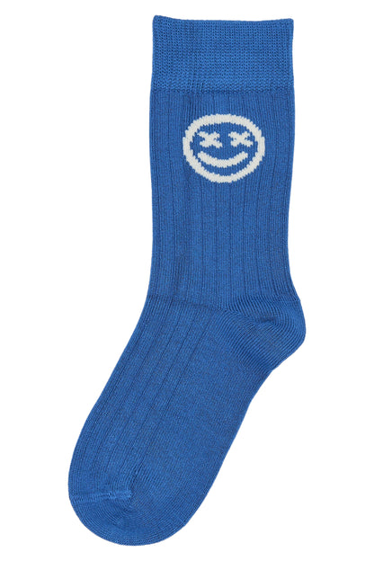 Chaussettes Smiley Bleu - Plusieurs pointures