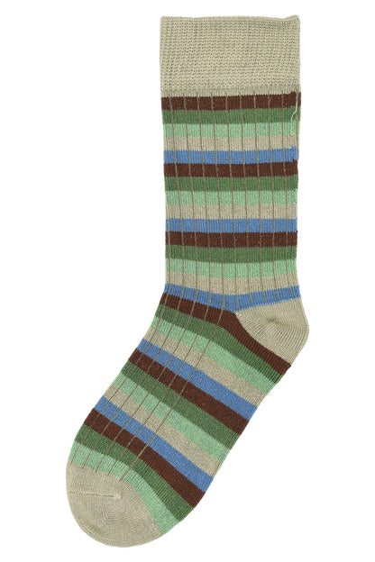 Pack 3 chaussettes Bleu/Vert - Plusieurs pointures