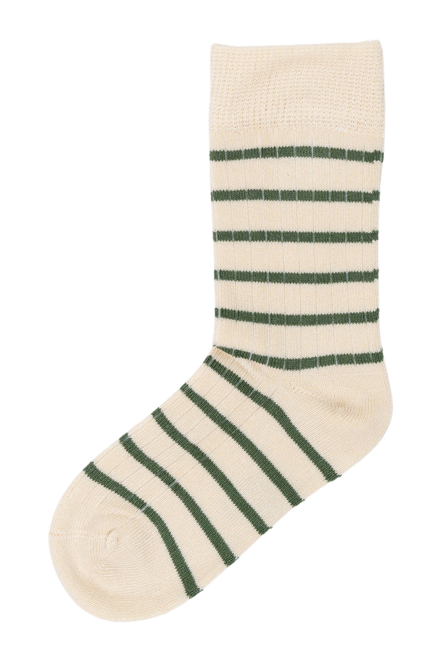 Chaussettes rayées Vert - Plusieurs pointures