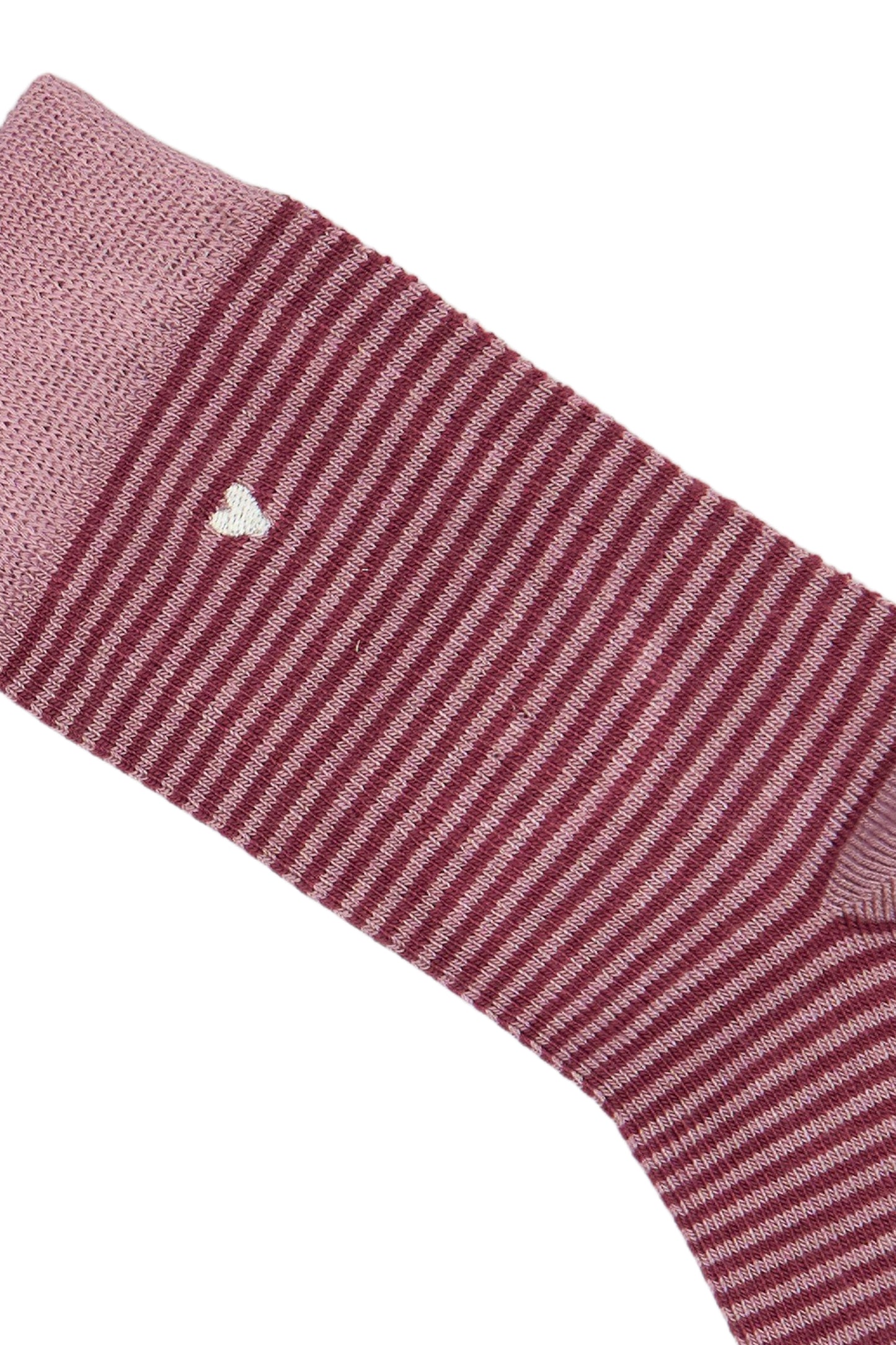 Chaussettes rayures Rose - Plusieurs pointures