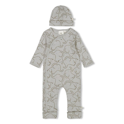 Coffret pyjama + bonnet bébé 3 mois - divers modèles