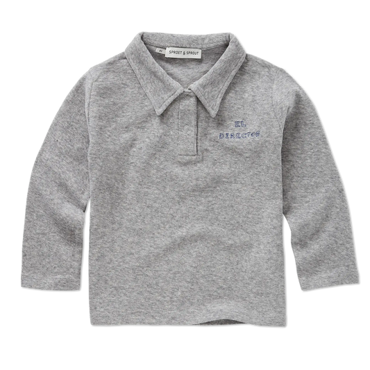 Polo Gris El Director - Divers tailles