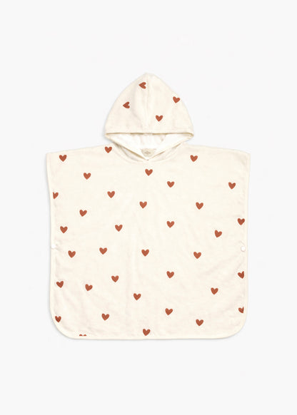 Poncho Coeur - divers tailles