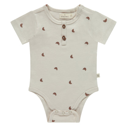 Body bébé manches courtes croissants - Divers tailles