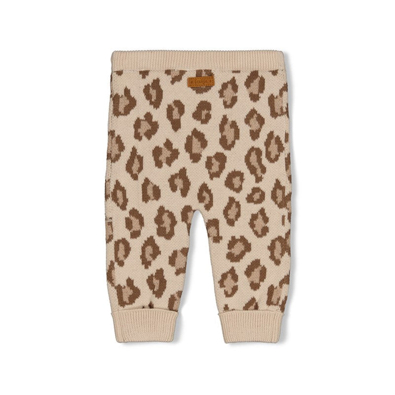 Pantalon tricot bébé léopard - divers tailles