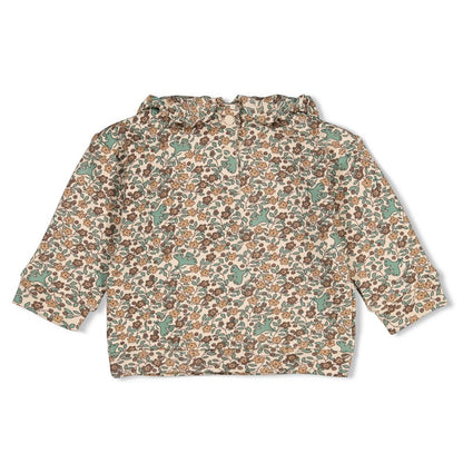 Sweat fleuri bébé - divers tailles