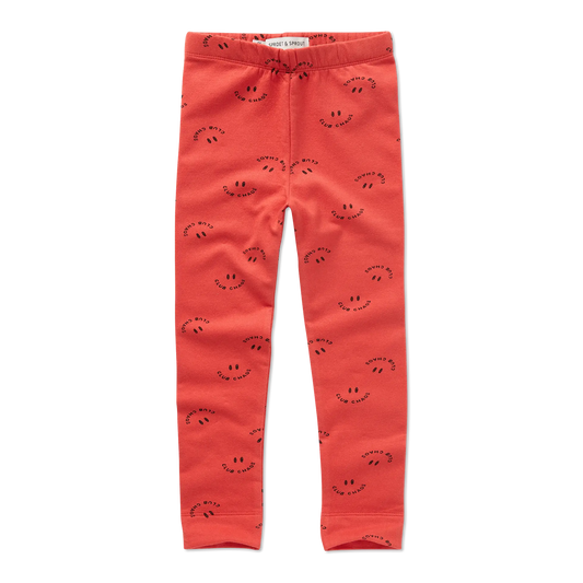 Leggings d'hiver Club Chaos Rouge - Divers tailles
