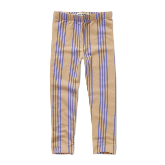 Leggings d'hiver à rayures violettes - Divers tailles