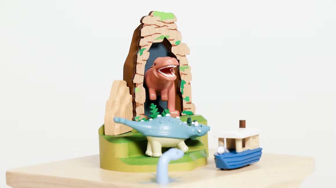 Boîte à musique - Dinosaures