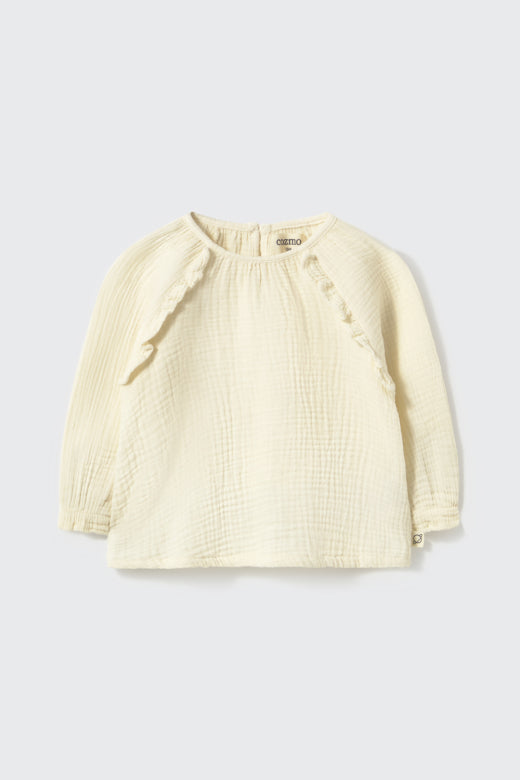 Blouse bébé écru - divers tailles