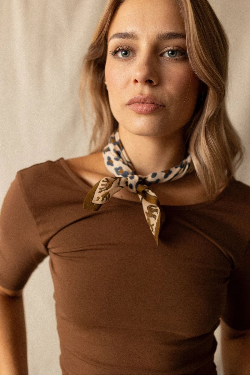 Foulard Léopard