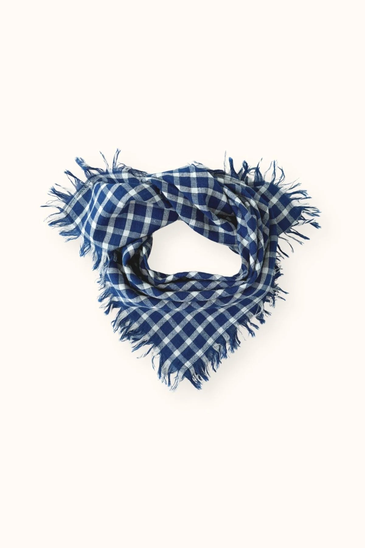 Foulard Navy vichy