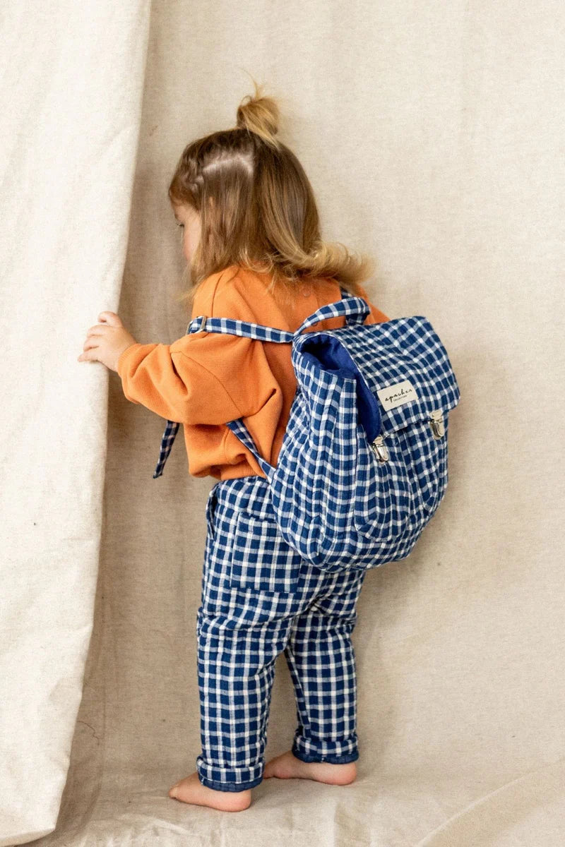 Sac à dos - Vichy navy