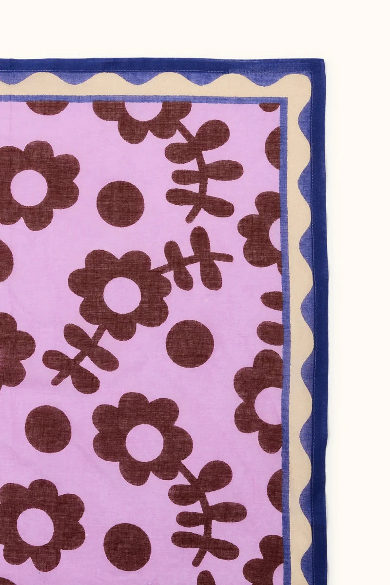 Foulard Dupitta - Mauve
