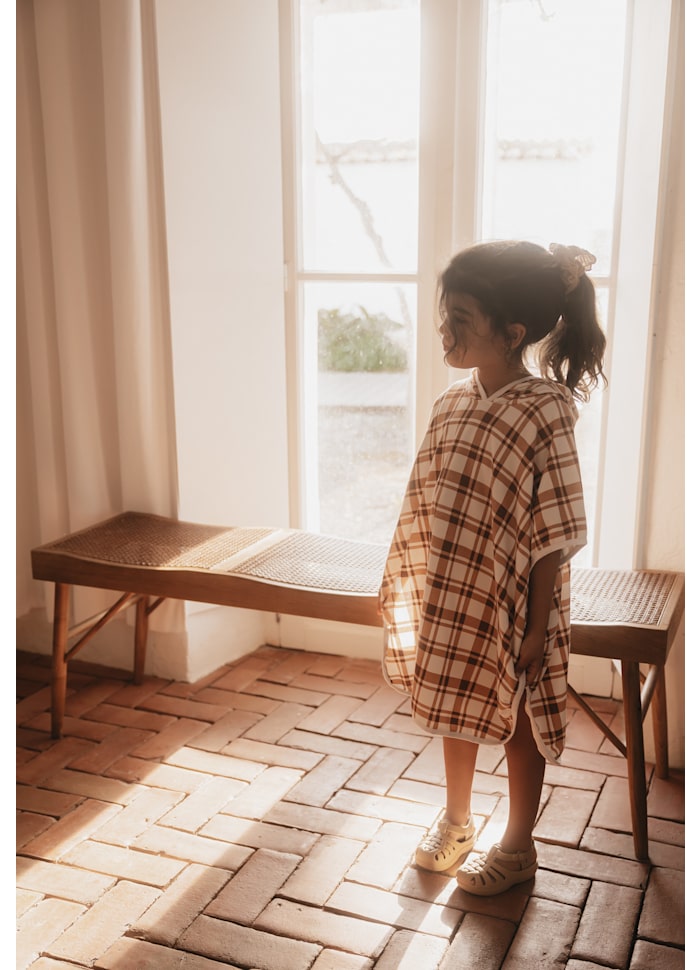 Poncho Tartan - divers tailles