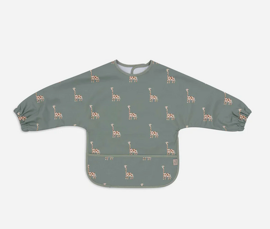 Bavoir à Manches Imperméable - Girafe