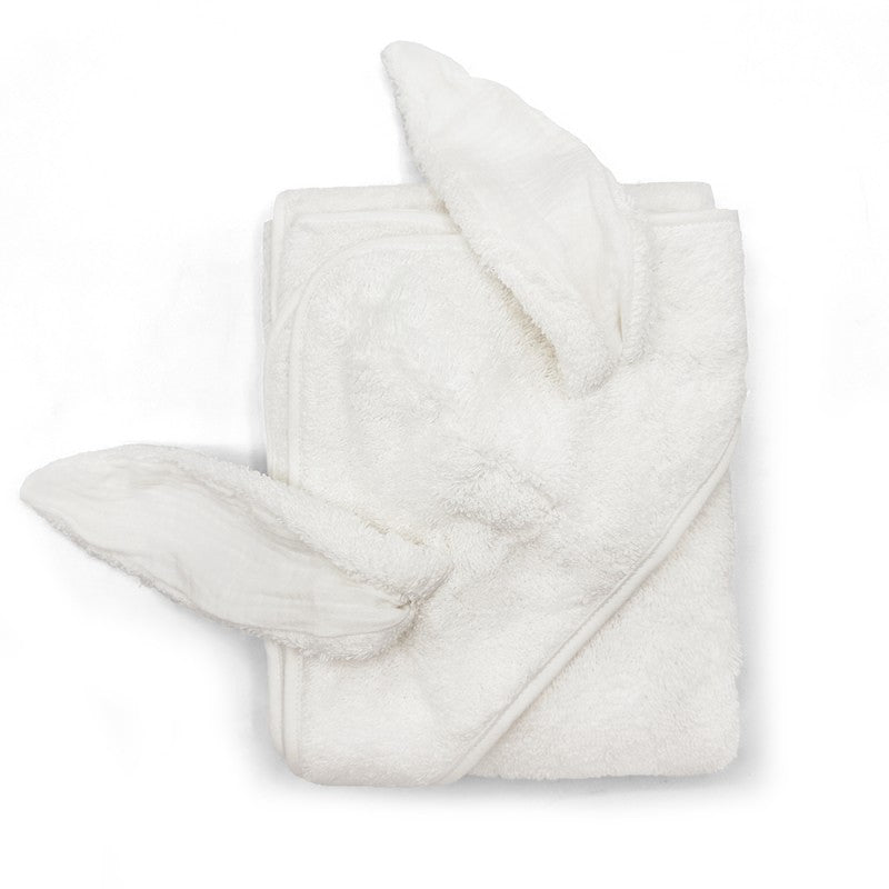 Cape de bain bunny - Blanc