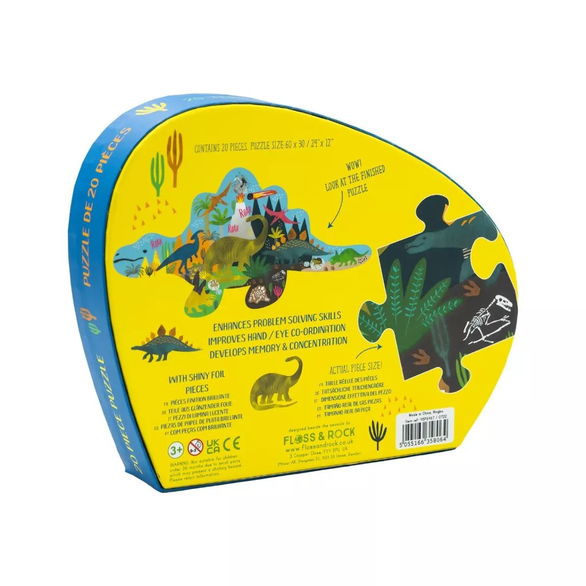 Puzzle 20 pcs - Dinos