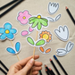 Kit Fleurs à colorier et à planter