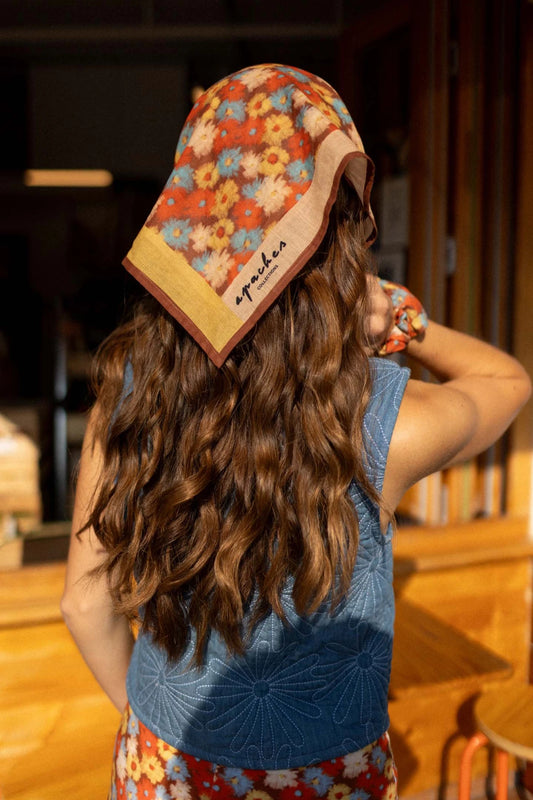 Foulard 65x65cm ALMA - Wheat