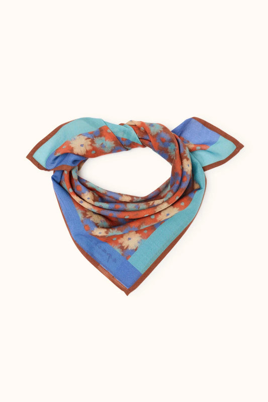 Foulard 65x65cm ALMA - Iris