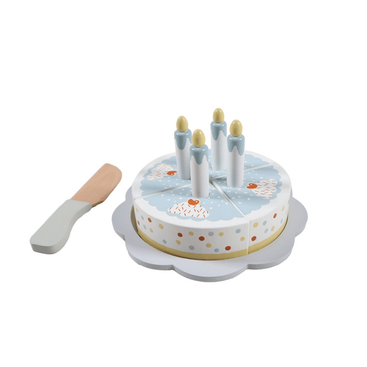 Gateau anniversaire en bois - 18m+